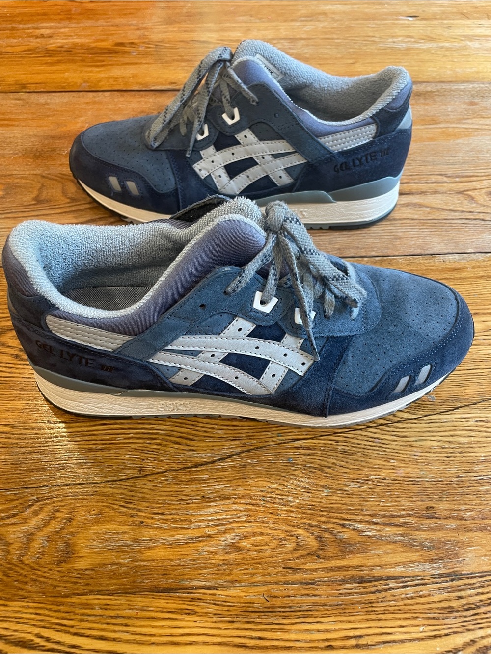 ASICS x J Crew Gel Lyte III OG “Blue Ribbon” 9.5